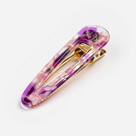 Barrette triangle - pink