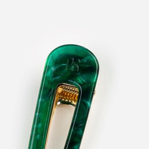 Barrette triangle - vert