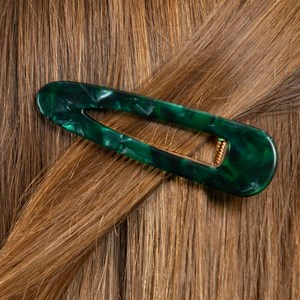 Barrette triangle - vert