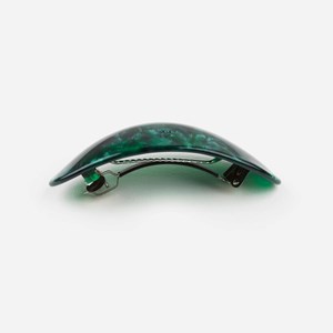 Barrette ovale Vert