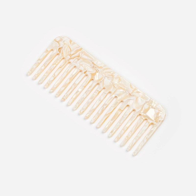 Peigne dahlia - nude