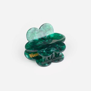 Pince à cheveux fleurette Vert