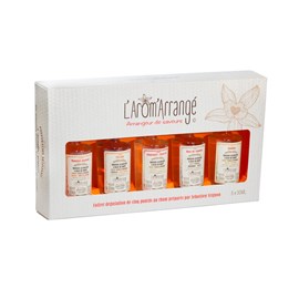 Coffret découverte rhums arrangés artisanaux  5x5cl
