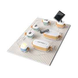 Kidyelec-expert mon premier kit d'electricité 18 pièces