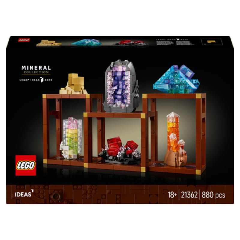 LEGO® Ideas Collection de mineraux 21362