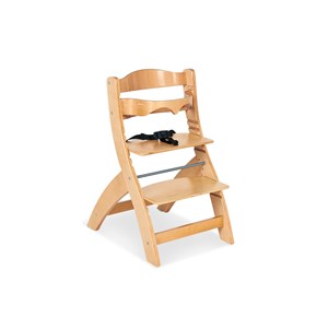 Chaise haute en bois naturel thilo