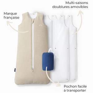 Gigoteuse réversible 4 saisons