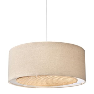 Suspension lin et bambou