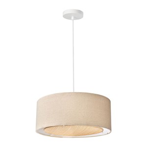 Suspension lin et bambou