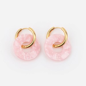 Donuts - acier inoxydable doré Rose