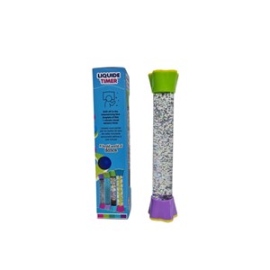 Bouteille sensorielle scintillante