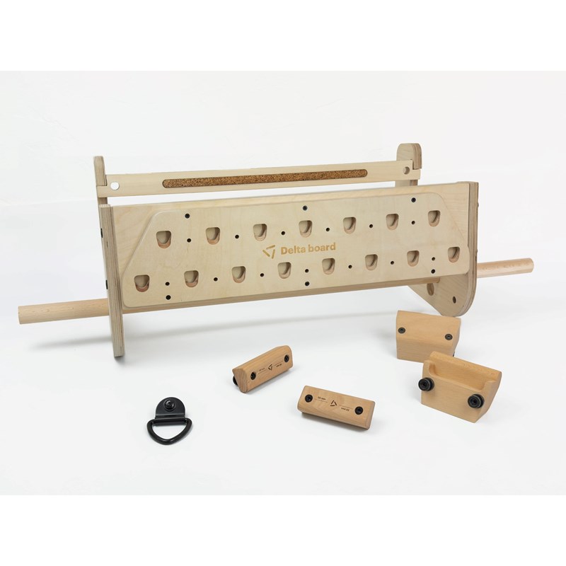 Pack découverte deltaboard + deltabase: commencez l’escalade chez vous