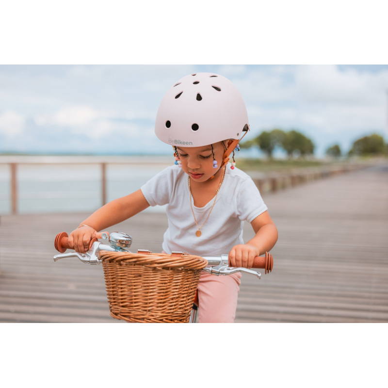 Casque vélo enfant rose xs (Bebikeen) - Image 3