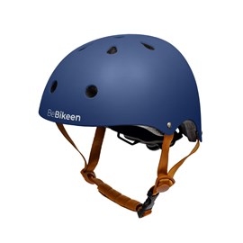 Casque vélo enfant bleu marine xs