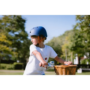 Casque vélo enfant bleu marine xs Bleu marine