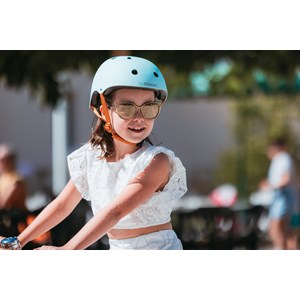 Casque vélo enfant bleu turquoise xs Turquoise
