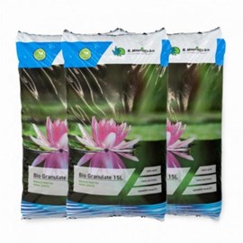 Substrat granuleux pour plantes aquatiques - moerings bio granulate 15l