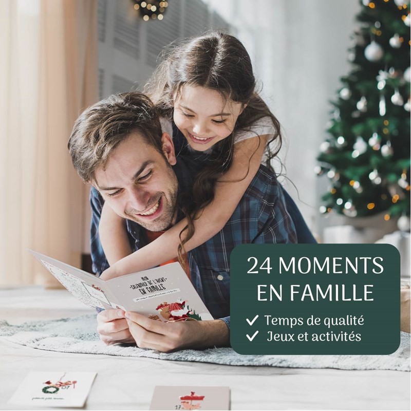 Calendrier de l’avent famille – 24 moments magiques à vivre ensemble