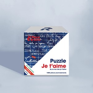 Puzzle 1000 pièces - je t'aime