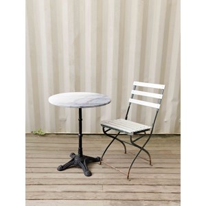 Denise, la table à manger bistro n°27