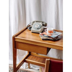 Yvan, le bureau bicolore en bois n°167