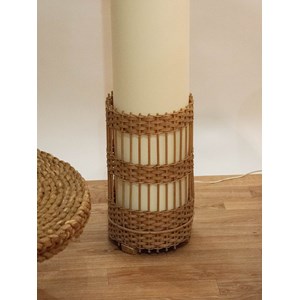 Julien, le lampadaire fin en rotin n°149