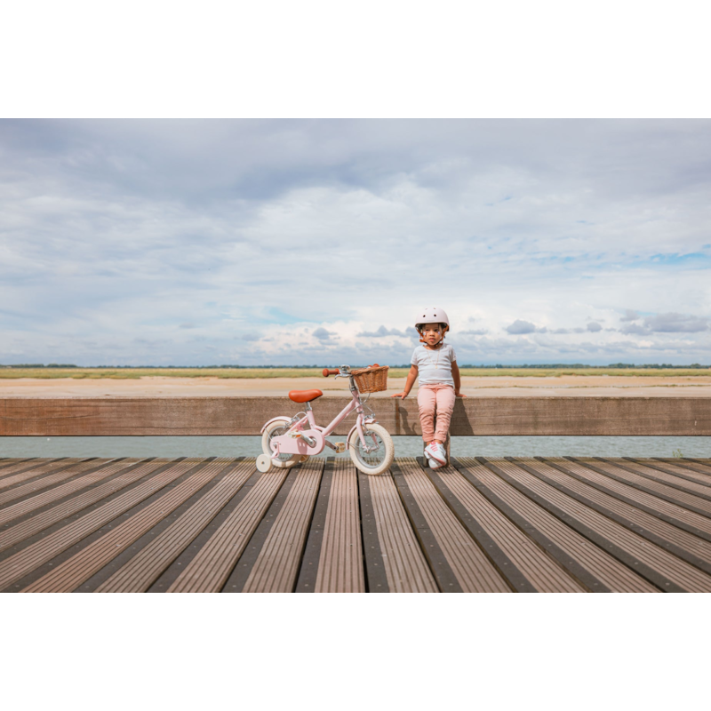 Vélo 12 pouces rose – enfant 2-4 ans (Bebikeen) - Image 1