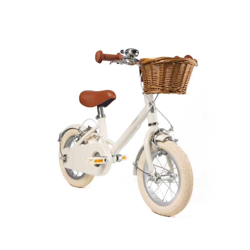 Vélo 12 pouces crème – enfant 2-4 ans (Bebikeen) - Image 2