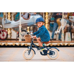 Vélo 12 pouces marine – enfant 2-4 ans Bleu marine