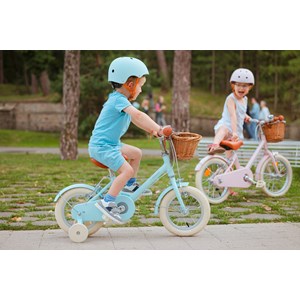 Vélo 12 pouces turquoise enfant 2-4 ans Turquoise