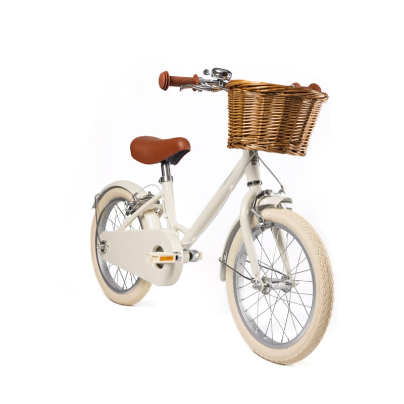 Vélo 16 pouces crème – enfant 4-6 ans (Bebikeen) - Image 2