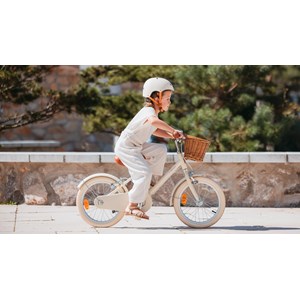 Vélo 16 pouces crème – enfant 4-6 ans Beige