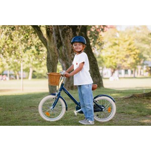 Vélo 16 pouces marine  – enfant 4-6 ans Bleu marine