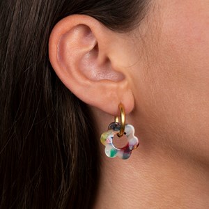 Baby fleurette - acier inoxydable doré Multicolore