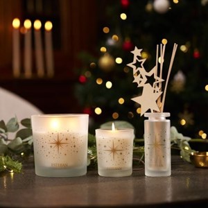 Bougie noël 180g thé et pain d'épices