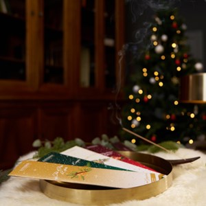Encens noël mandarine givrée