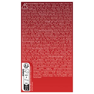 Encens noël mandarine givrée