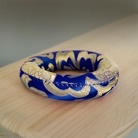 Coussin rond pour bol chantant tibétain