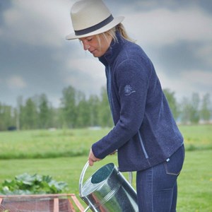 Ivanhoe gilet zippé en laine pour femme 42