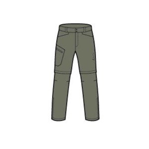 Pantalon de randonnée zippé loeffler m XL