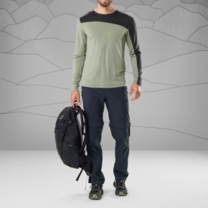 Pantalon de randonnée zippé loeffler m XL