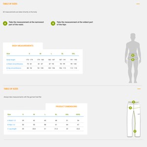 Pantalon court de randonnée en coton XXL