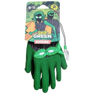 Gants enfant supergreen - immersion nature - rostaing - 6-8 ans
