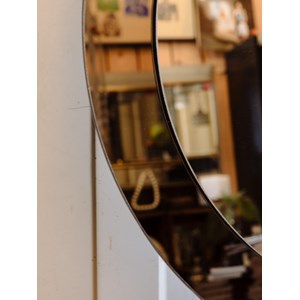 Igor, le miroir rond en verre fumé n°786