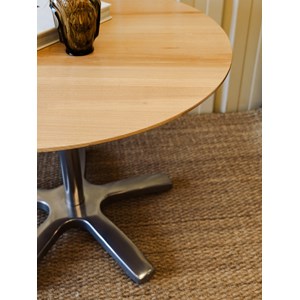 Table à manger en métal et bois n°388