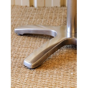 Table à manger en métal et bois n°388