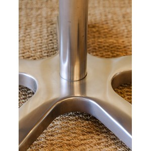 Table à manger en métal et bois n°388