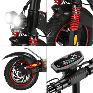 Trottinette électrique eboost infinity - 25 km, 70 km autonomie, batterie