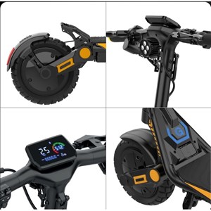 Urbanglide all road 6 2x2 – trottinette électrique 10 / double moteur