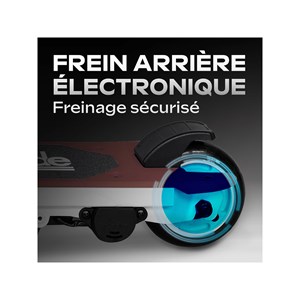 Trottinette enfant urbanglide ride 55 rouge  sécurité et légèreté